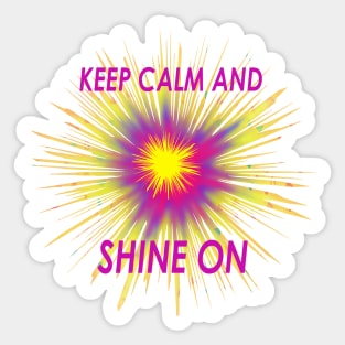 Shine on Sticker